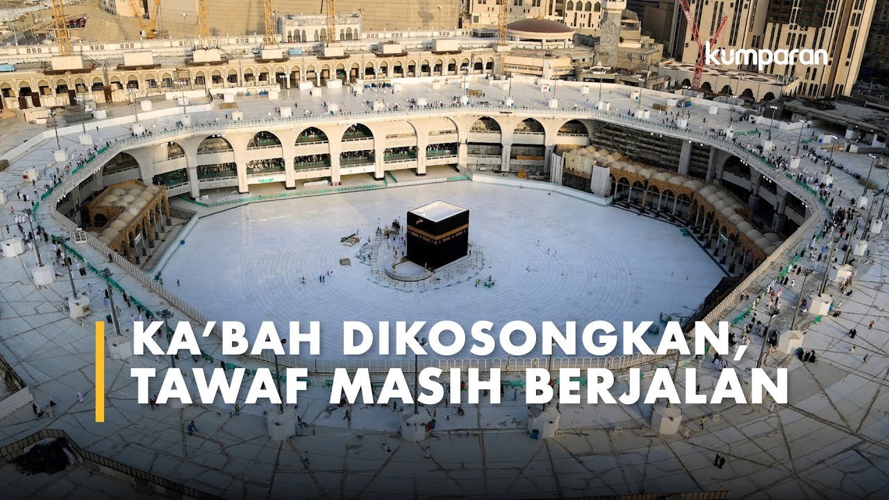 Area Sekitar Ka'bah Dikosongkan untuk Cegah Corona