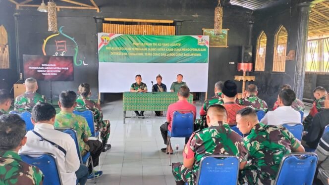 
					Kodim 1615/Lotim Gelar Sosialisasi Pembinaan Jaring Mitra Karib untuk Perkuat Sinergi TNI dan Masyarakat