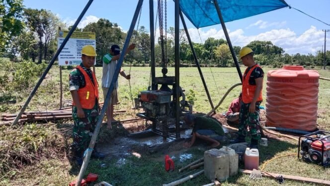 
					Pembuatan Sumur Bor Untuk Kelompok Tani Sappaikang II Oleh Kodim 1426 Takalar, Sudah Capai 85 Persen