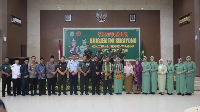 Danrem 031/WB Jalin Silaturahmi dengan Forkopimda Kab. Kampar, “Perkuat Sinergitas TNI Dan Pemerintah Daerah”