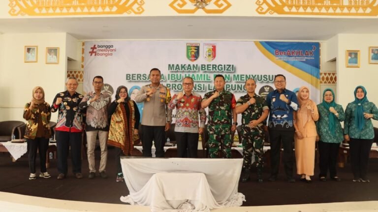 Dandim 0426 TB Hadiri Acara Makan Bergizi, Percepatan Penurunan Prevelensi TA. 2024