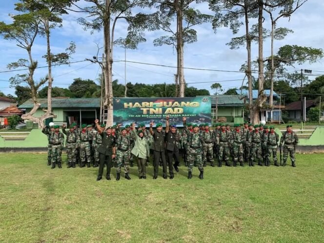 
					Peringati Hari Juang TNI AD Ke-79 Tahun 2024” Kodim 1206/Putussibau Gelar Upacara