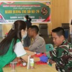 Kodim 1612/Manggarai Semarakkan Hari Juang TNI-AD ke-79 dengan Aksi Donor Darah