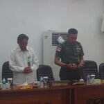 Kasdim 1206/Psb Hadiri Rapat Paripurna Penyampaian Pidato Ketua Bapemperda