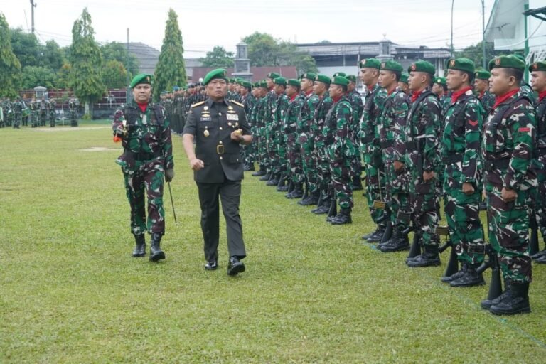 Korem 042/Gapu Gelar Upacara Hari Juang TNI AD 2024, Tegaskan Komitmen Bersama Rakyat Menuju Indonesia Emas