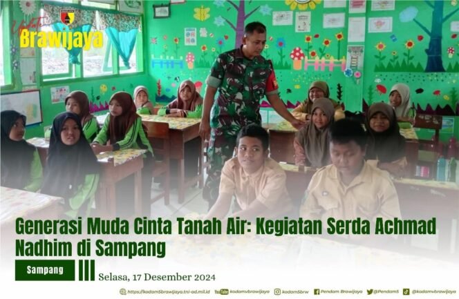 
					Babinsa Koramil 0828/05 Sreseh Tanamkan Wawasan Kebangsaan di SDN Labuhan 5 Sampang
