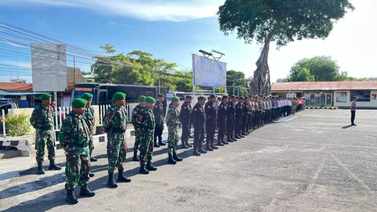 Kasdim 1603/Sikka Hadiri Apel Gelar Pasukan Operasi Lilin Turangga Tahun 2024