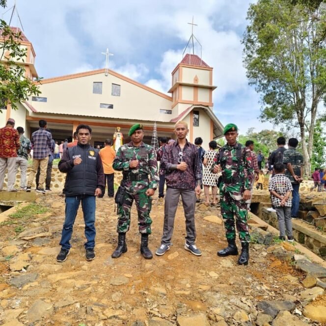 
					Koramil 1612-08/Macang Pacar Kawal Khidmatnya Perayaan Natal di 5 Kecamatan