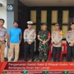 Kodim 1406/Wajo Pastikan Ibadah Natal Berlangsung Aman dan Lancar