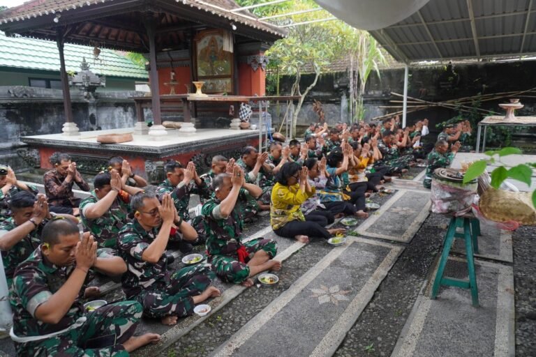 Kodim 1610/Klungkung Gelar Doa Bersama Peringati Hari Juang TNI AD Tahun 2024