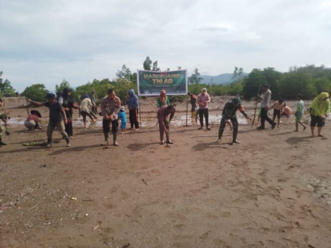 
					Kodim 1307/Poso Gelar Kegiatan Penanaman Mangrove Memperingati Hari Juang TNI AD Ke 79