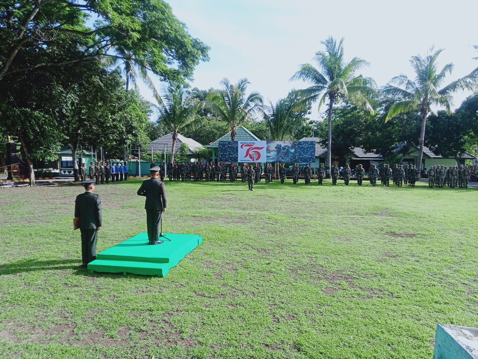 Kodim 1614/Dompu Gelar Upacara Hari Bela Negara ke-76