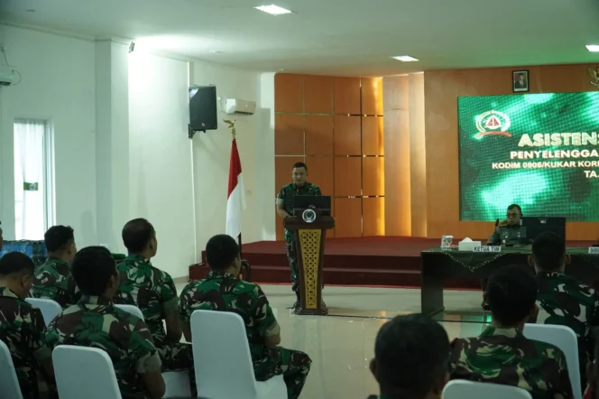 
					Tim Asnis Gar Pusterlad Kunjungi Kodim 0906/Kkr