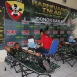 Sambut Hari Juang TNI AD Ke – 79 Tahun 2024, Kodim Belu Gelar Baksos Donor Darah