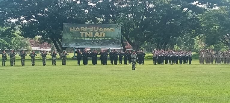 Kodim 1607/Sumbawa Gelar Upacara Hari Juang Kartika ke-79: Wujudkan Sinergi dan Pengabdian untuk Negeri