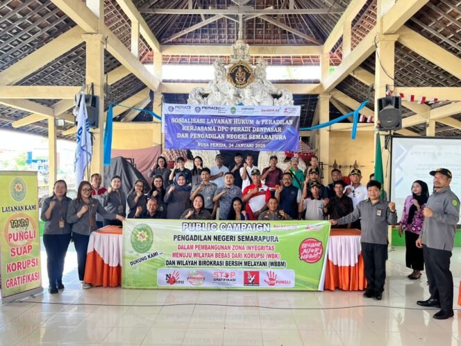 
					Babinsa Batunuggul Atensi Sosialisasi Layanan Hukum dan Peradilan Kerjasama DPC Peradi Denpasar Dan Pengadilan Negeri Semarapura