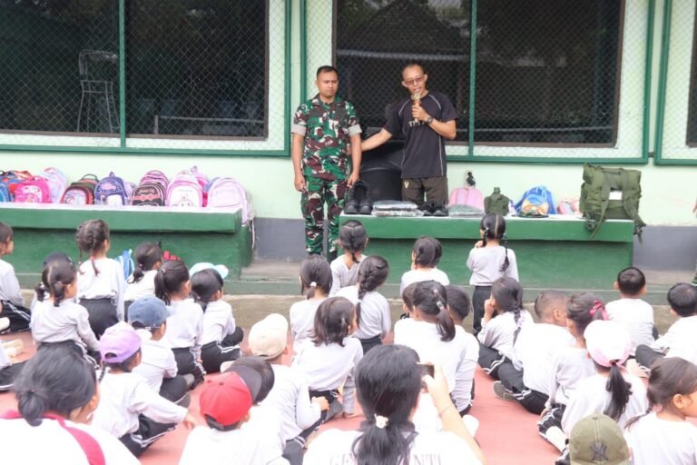 Aunting Class, Begini Keceriaan Anak TK Bersama Kodim Klungkung