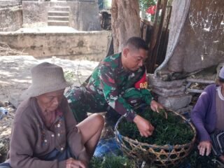 Sambangi Kelompok Rumput Laut Mekar Jaya, Koptu Kuswara Bantu Atasi Hama Lumut