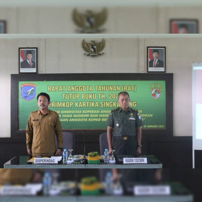 
RAPAT ANGGOTA TAHUNAN PRIMKOP KARTIKA SINGKAWANG TUTUP BUKU 2024: SINERGI MENUJU KESEJAHTERAAN ANGGOTA