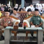 Wakili Dandim, Pasipers Kodim 1205/Sintang Hadiri Peringatan Isra’ Mi’raj Kabupaten Sintang