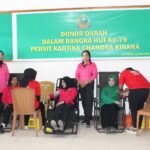 Peringati HUT Persit Ke-79, Kodim 1603/Sikka Gelar Donor Darah.