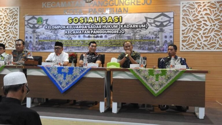 Wujudkan Masyarakat Sadar Hukum, Kasdim Berikan Sosialisasi