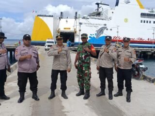 Pengamanan Nataru Pelabuhan Tenau Tetap Terjaga Ketat