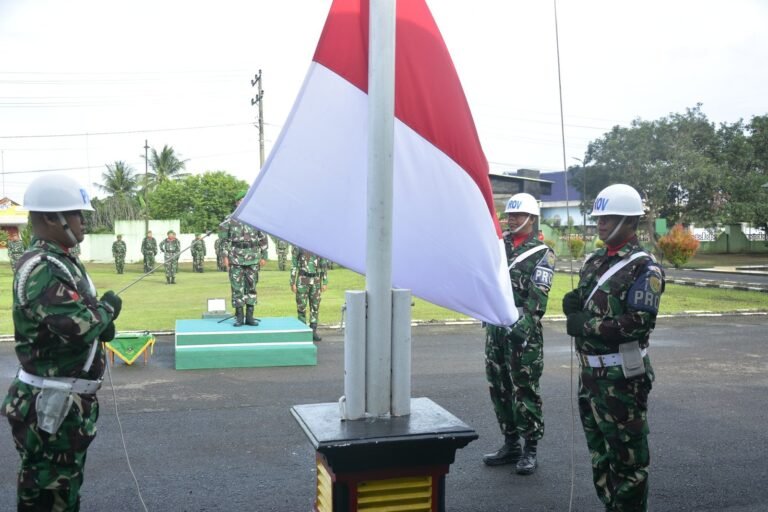 Kodim 0426 TB, Melaksanakan Upacara Pengibaran Bendera Bulanan