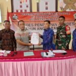 Babinsa Desa Penglumbaran Hadiri Rapat Musdes Dalam Rangka Pebahasan Penetapan Rancangan Anggaran APBDES Tahun 2025