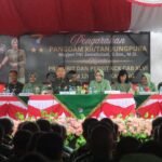 DANREM 121/ABW BRIGJEN TNI PURNOMOSIDI, S.I.P., M.A.P., M.HAN., DAMPINGI PANGDAM XII/TANJUNGPURA MELAKSANAKAN KUNJUNGAN KERJA DI MAKODIM 1202/SINGKAWANG