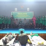 Bakti Sosial Donor Darah Semarakkan HUT Ke-64 Korem 162/Wira Bhakti dan HUT Ke-79 Persit Kodim 1608/Bima