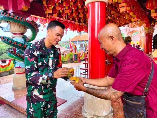 
Monitoring Tahun Baru Imlek 2576/2025, Koptu Wayan Sutamaya Berharap Jadi Momentum Tingkatkan Keharmonisan Dan Kebhinekaan