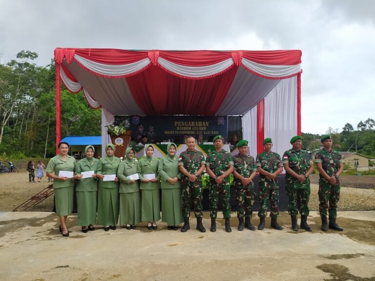 JADILAH PRAJURIT YANG SELALU BERSYUKUR, BAHAGIA DAN PENUH SEMANGAT, PESAN BRIGJEN TNI PURNOMOSIDI, DANREM 121/ABW KEPADA PRAJURITNYA