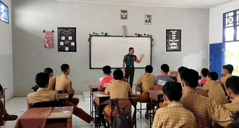 Babinsa Maros Sosialisasikan Rekrutmen Prajurit kepada Warga Binaan