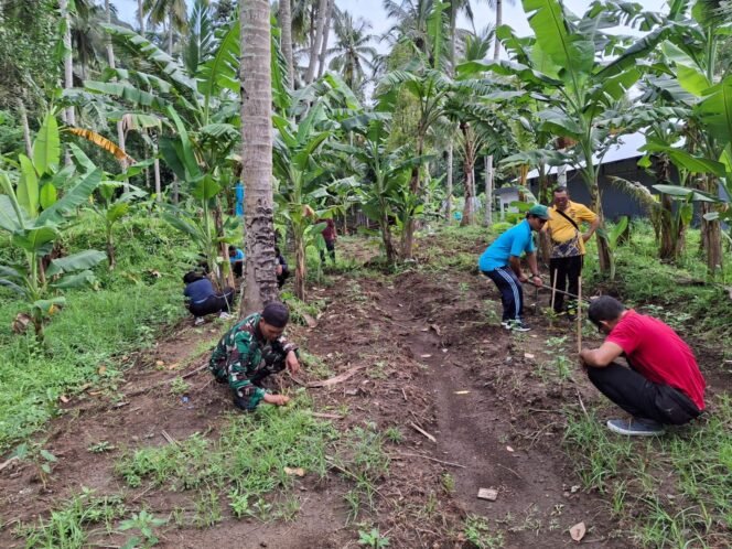 
					Babinsa Dawan Kaler Gencarkan Penguatan Hanpangan Wilayah