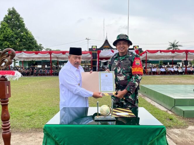 
KODIM 0304/AGAM GELAR UPACARA PEMBUKAAN TMMD YANG KE-123 TA. 2025 DI WILAYAH KODIM 0304/AGAM