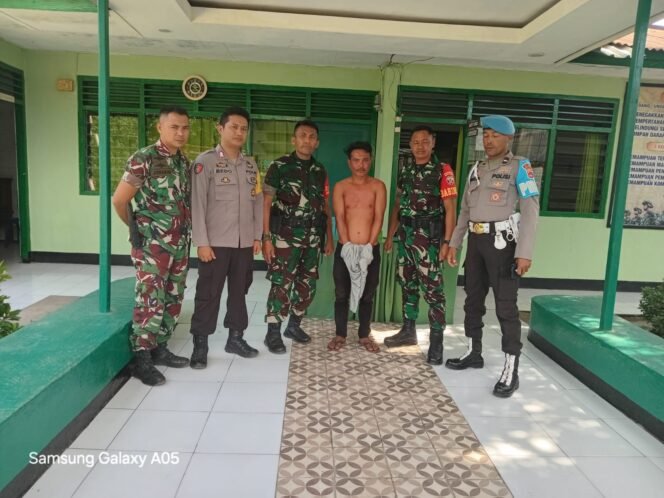 
Babinsa Desa Kaleo Amankan Pelaku Pencurian Sepeda Motor di Desa Parangina