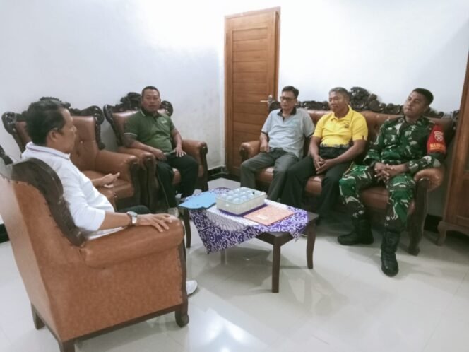 
					Babinsa Kamasan Hadiri Rakor Bahas Kamtibmas Wilayah