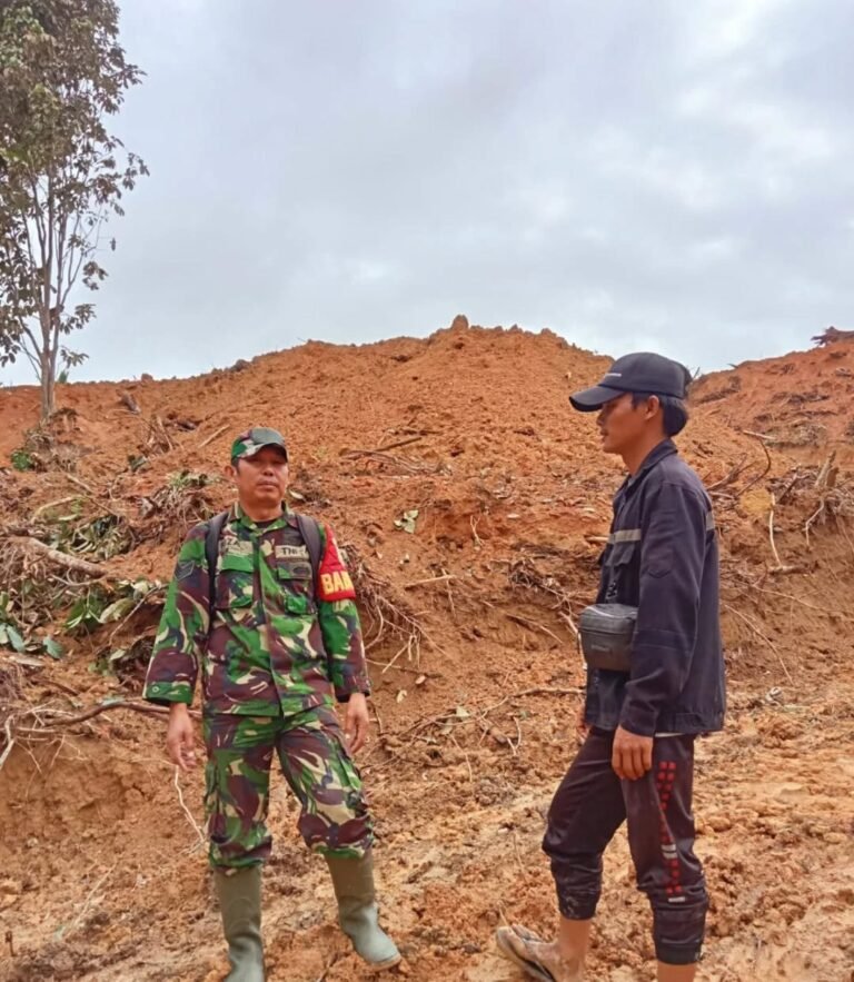 Babinsa Desa Lubuk Beringin Laksanakan Pemantauan GULBENCAL di Wilayah Kec. Bathin III Ulu