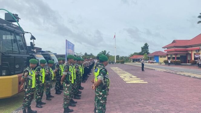 
					Kodim 1019/Katingan Hadiri Apel Gelar Pasukan Oprasi Keselamatan Telabang Tahun 2025