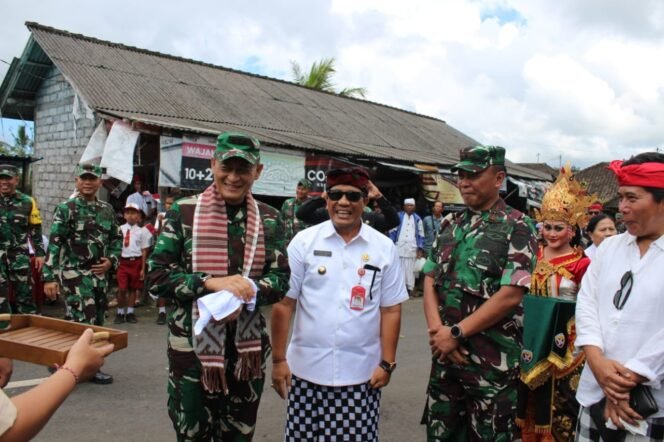 
					Dandim Tabanan Sambut Kunjungan Tim Wasev  Dalam Rangka Peninjauan Program TMMD ke-123
