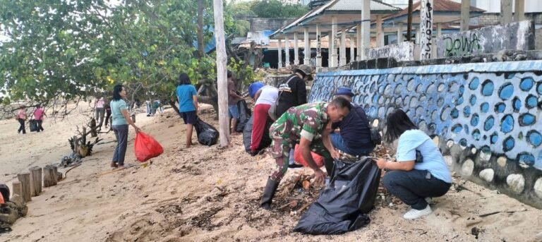 Bhakti Sosial, Babinsa Pasir Panjang Sambut Hari Pers