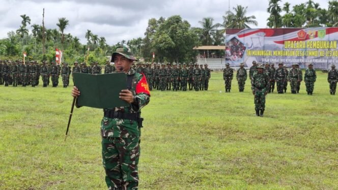 
Dansatgas TMMD Kodim 0314/Inhil Paparkan Rencana Kegiatan TMMD ke-123