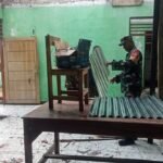 Karya Bhakti Serda Darmawan Weka, Rehab Kantor Desa