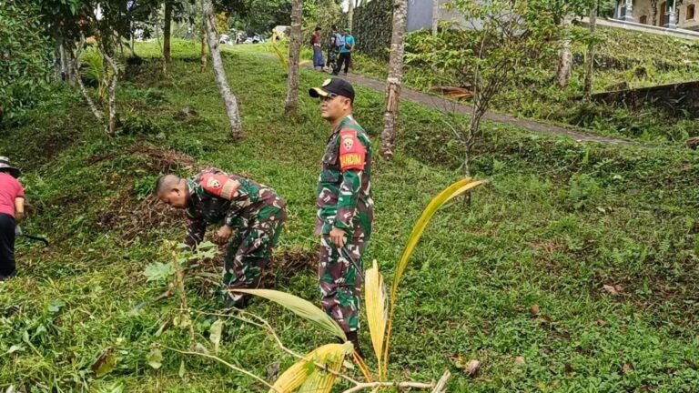 Dandim 1619/Tabanan Letkol Inf Riza Taufiq Hasan Terjun Langsung Persiapkan TMMD ke-123 di Desa Wanagiri