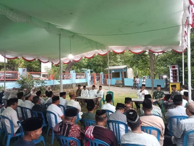 Danposramil Ambalawi Hadiri Safari Ramadhan 1446 H Bersama Bupati Bima di Masjid Uswatun Hasanah