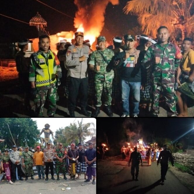 
					Sinergitas TNI-Polri, Pawai Ogoh Ogoh di kecamatan kempo Dipastikan Lancar dan Aman