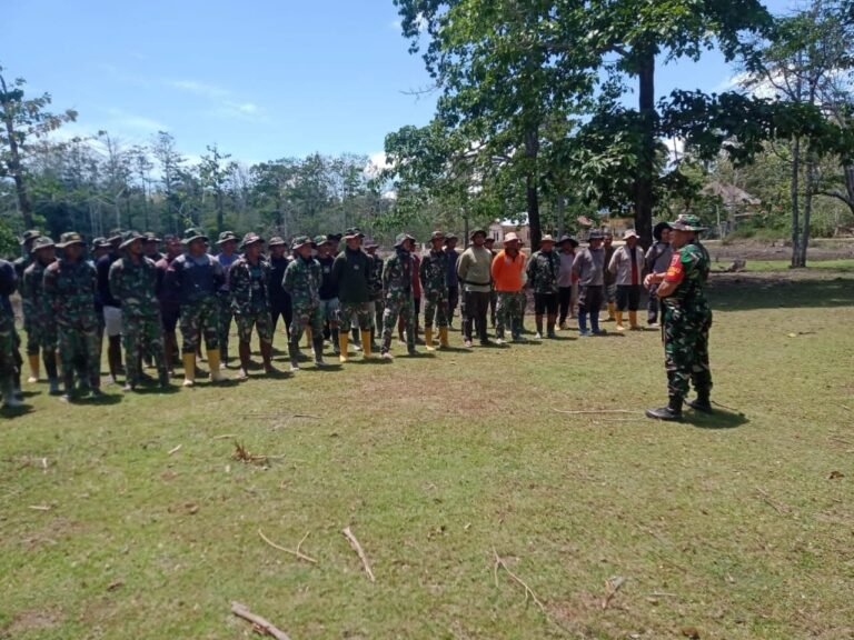 TMMD ke-123 di Muna Barat: Satgas TNI Tetap Solid, Pembangunan Terus Berjalan