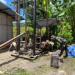 Tak Lagi Kesulitan Air! Satgas TMMD Ke-123 Kodim 1618/TTU, Wujudkan Impian Warga Desa Lanaus