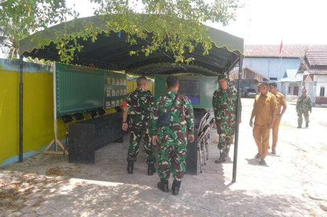 
Dansatgas Berikan Motivasi Dan Semangat Kepada Anggota di Lokasi TMMD Nibung